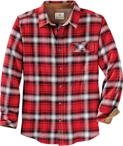 Miniatura 23 de Legendary Whitetails Camisa de franela de manga larga con botones para hombre, 100% algodón