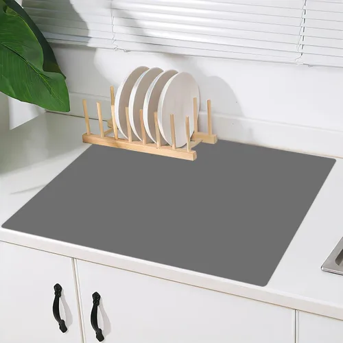 Miniatura 21 de Tapete de silicona súper grande, 120 x 24 pulgadas, tapete de silicona para encimera de cocina, tapete antideslizante resistente al calor, tapete