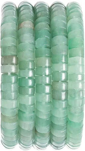Miniatura 18 de Abalorios de piedra de sodalita azul natural espaciadores 6x3mm 38cm/str Redondos planos sueltos semi piedras preciosas para hacer pulseras