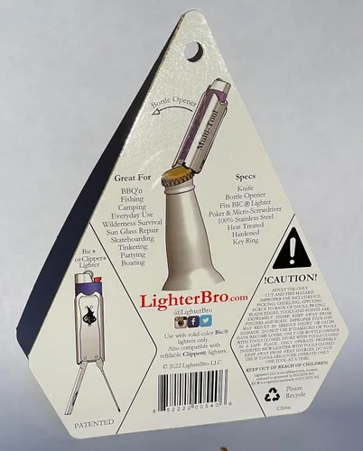 Miniatura 6 de LighterBro funda multiherramienta delgada para encendedor