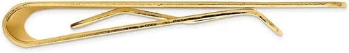 Miniatura 3 de Diamond2Deal Clip para dinero con diamantes de corte de estrella Kelly Waters chapado en oro (longitud 0.984 in ancho 1.969 in), Metal Diamante, No