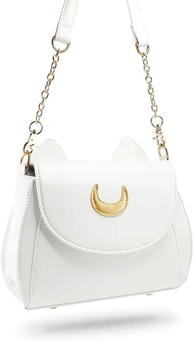 Miniatura 4 de Oct17 Moon Luna Design Monedero Kitty Cat Satchel bolso de hombro diseñador mujeres bolso Tote PU cuero Sailer