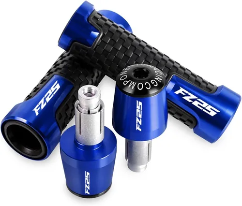 Miniatura 11 de Motocicleta para Yamaha FZ25 FZ 25 FZ-25 2017-2022 Manillar de motocicleta Tapa de extremos de manillar antideslizante Tapa antideslizante Vibración