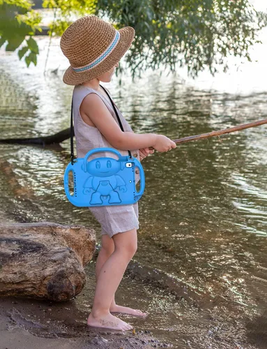 Miniatura 8 de SUPLIK Funda para niños para iPad de 5ª/6ª generación (9.7 pulgadas, 2017/2018), iPad Air 1 y Air 2 y Pro 9.7 Funda para niños con correa