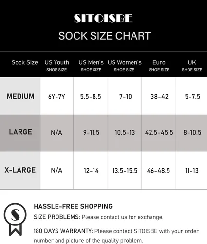Miniatura 2 de Calcetines deportivos de compresión para hombres y mujeres, paquete de 48