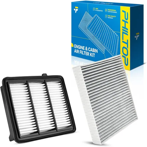 Miniatura 12 de PHILTOP Juego de filtros de aire para motor y cabina, compatible con Nissan Pathfinder, Murano, Maxima, Altima, INFINITI QX60, JX35, reemplazo