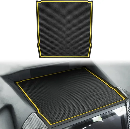 Miniatura 14 de Auovo Tapetes de Tablero Compatibles con Accesorios para Subaru Crosstrek 2012-2017 Forester 2014-2018 XV Impreza 2012-2016 Funda de Silicona