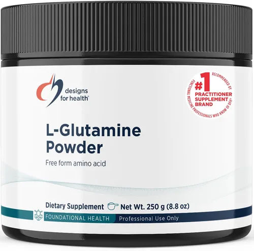 Miniatura 8 de Designs for Health L Glutamina en polvo – Suplemento de aminoácidos de 3000 mg para apoyar la recuperación muscular, digestiva, inmune + salud