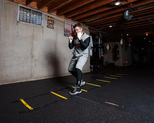 Miniatura 6 de Title Boxing Escalera de velocidad y agilidad: escalera de agilidad, escalera de velocidad, entrenamiento de boxeo, entrenamiento de velocidad