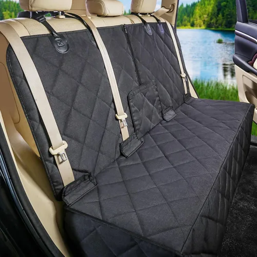 Miniatura 6 de Petalage - Funda de asiento de automóvil para perro, antideslizante, impermeable, resistente, a prueba de arañazos, lavable, compatible
