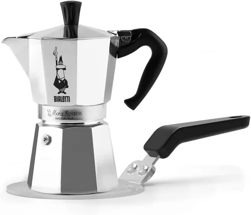 Miniatura 2 de Bialetti Placa de acero inoxidable, adaptador difusor de calor para cocina a inducción, acero, 6 pintas (Paquete de 6)
