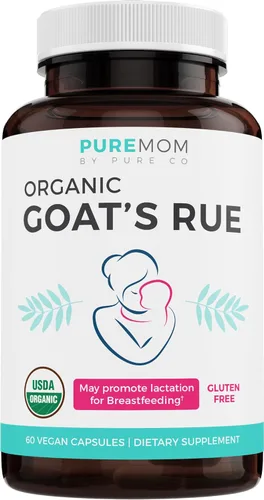 USDA Organic Goat's Rue - Aumenta el suministro de leche para la lactancia materna y apoyo a la lactancia a base de hierbas - Ayuda para las madres