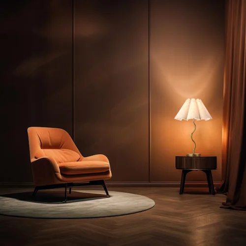 Miniatura 7 de KUNJOULAM Lámpara de Mesa Pequeña, Lámpara de Mesita de Noche con Pantalla de Tela en Forma de Paraguas, Mini Lámpara de Escritorio Moderna
