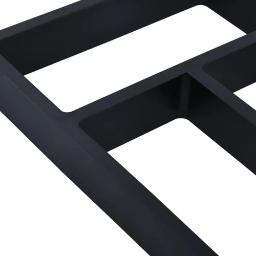 Miniatura 3 de vidaXL Pavimento reutilizable, 15.7 x 15.7 x 1.6 pulgadas, herramienta de mejora del hogar al aire libre, material plástico resistente, negro