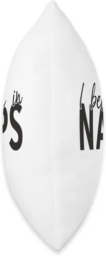 Miniatura 2 de TNT I Believe in Naps - Almohada gráfica, 18 x 18 pulgadas, multicolor