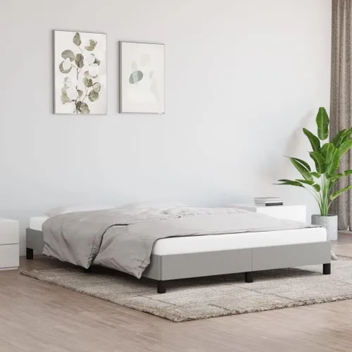 Miniatura 12 de Marco de cama gris oscuro con patas negras, 39.4 x 79.9 pulgadas, tela individual XL, peso: 41.226 libras