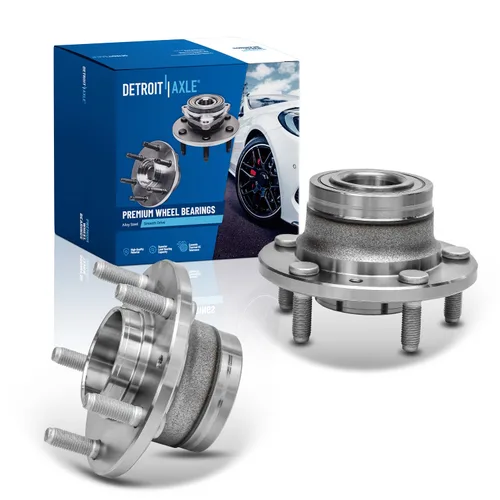 Miniatura 15 de Detroit Axle - 2 bujes de rodamiento de rueda delanteros para Land Rover LR3 2005-2009, LR4 2010-2016, Range Rover Sport 2006-2013, reemplazo