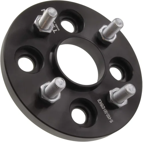 Miniatura 3 de Espaciador de rueda centrado en buje de 0.59 pulgadas compatible con Mini Cooper, Clubman y John Cooper Works - Patrón de pernos de 4 x 100