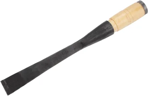 Miniatura 3 de HARFINGTON Cincel de madera recto de 1-1/9 pulgadas, hoja de borde biselado, herramientas de mano para carpintería con mango redondo para tallar