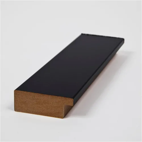 Miniatura 4 de ArtToFrames Marco de fotos negro de 4 x 37 pulgadas, este marco de póster de MDF personalizado de 2.00 pulgadas es negro, ideal para tu arte