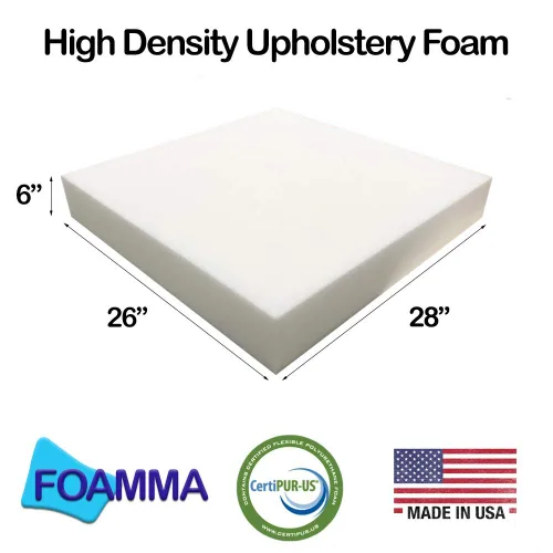 Miniatura 2 de Foamma Espuma de alta densidad de espuma para tapicería de 6 x 26 x 28 pulgadas