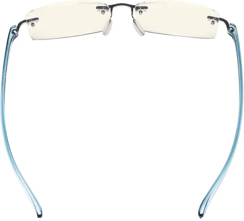Miniatura 3 de CessBlu Lentes de lectura para computadora para hombres y mujeres, filtro de luz azul, antirreflejos, protección contra rayos UV, lentes de lectura