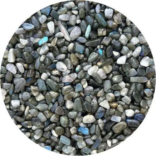 Miniatura 21 de GAF TREASURES Chips de piedras preciosas de jade semi nefrita natural, de 0.5 libras, mini cristales triturados, chips de cristal sin perforar