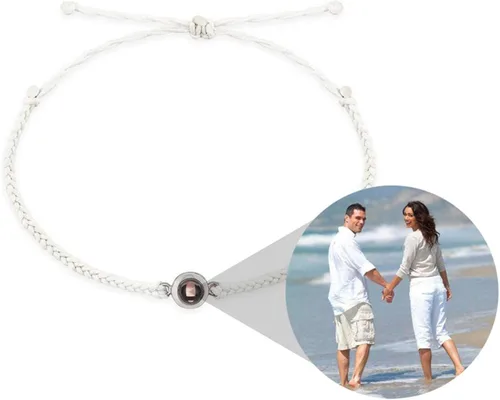 gors Pulseras de fotos personalizadas, pulseras de proyección de imagen personalizadas, pulseras de proyección de fotos, pulseras de proyección de