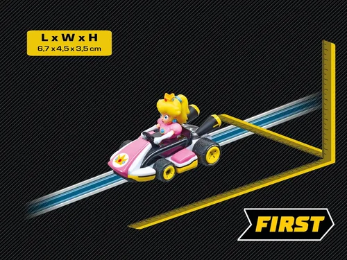 Miniatura 2 de Carrera 20065019 First Nintendo Mario Kart - Coche de tragamonedas melocotón