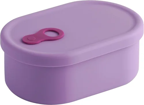 Miniatura 11 de Recipiente hermético de silicona prémium hecho en Corea con ventilación de vapor, sin BPA, a prueba de fugas, apto para microondas y congelador, 1