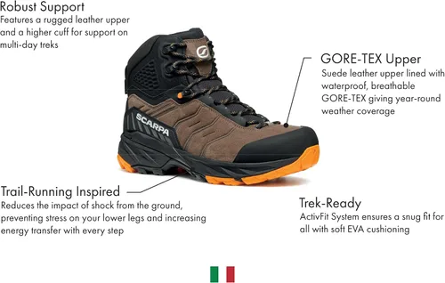 Miniatura 3 de SCARPA Rush TRK GTX Botas de senderismo impermeables Gore-Tex ligeras para hombre