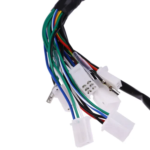 Miniatura 5 de Anxingo Arnés de Cableado de Arranque Eléctrico Quad Arnés Completo Compatible con ATV UTV Quad Chino 4 Ruedas 50cc 70cc 90cc 110cc