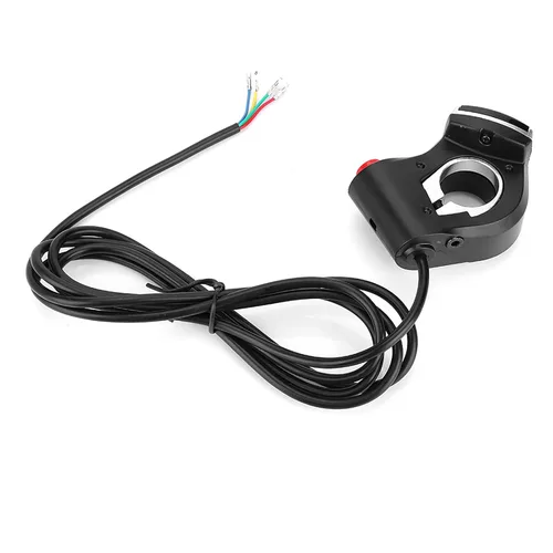 Miniatura 7 de Interruptor de manillar, interruptor de bocina de faros delanteros 2 en 1 para scooter de montaña, interruptor de bocina de luz de monopatín