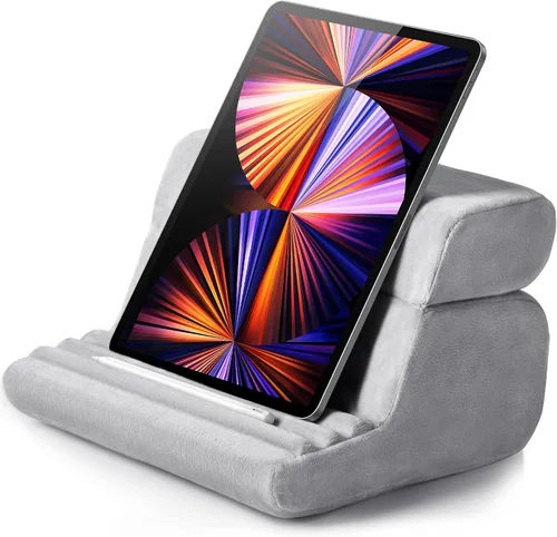 Miniatura 10 de UGREEN - Soporte de tableta para almohada en la cama con soporte suave para el regazo con 3 ángulos de visión ajustables, accesorios para el hogar