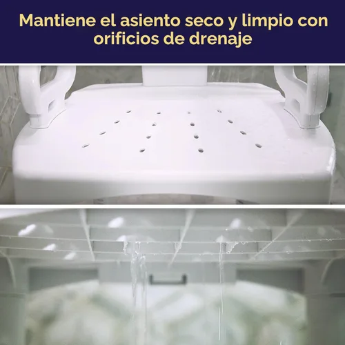 Miniatura 6 de Silla de ducha Drive Medical de serie Premium con respaldo y brazos
