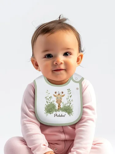 Miniatura 4 de Baberos de bebé para niños y niñas, algodón impermeable, paquete de 6, baba y hora de comer Multi7a