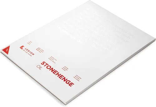 Miniatura 2 de Stonehenge Aceite 11.29 oz 12x16 Almohadilla Blanca, 12 Hojas
