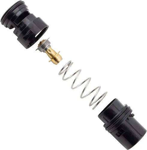 Miniatura 3 de Enfriador de aceite Radiador Tanque de Expansión Termostato Ajuste Para BMW 323i 325i 328Ci 330Ci 330Xi X3 X5 Z4 Reemplazar # 17111437362, 17 11 1
