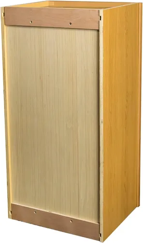 Miniatura 4 de Gabinete de pared de cocina con panel elevado de roble dorado económico de 12 "x 30