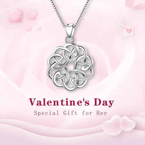 Miniatura 2 de EVER FAITH Collar con colgante simple de plata de ley 925, joyería para mujer, regalo significativo para hija de mamá, regalos de joyería para mamá