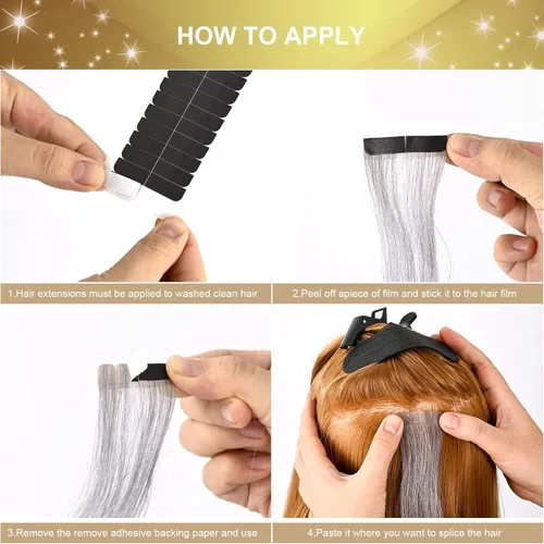Miniatura 6 de EHDIS Kit de herramientas de extensiones de cabello, alicates de sellado de cabello, herramientas de extensión de cabello de superficie plana
