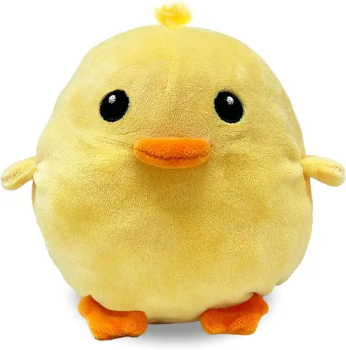 Miniatura 2 de Peluche reversible de pollo a huevo Feliz + triste Muestra tu estado de ánimo Peluche para aliviar el estrés de 7 pulgadas