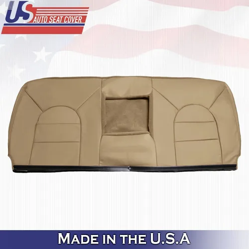 Miniatura 2 de U.S.AutoSeatCover 1999 para Ford F250 F350 F450 F550 Lariat - Funda de asiento de cuero para asiento trasero, color marrón