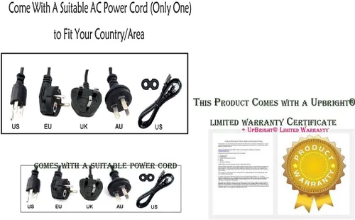 Miniatura 5 de UpBright Adaptador de 24V CA/CC para Samsung HW-HM45 HW-HM45C HW-H450 Donga HW-450 HW-M550 HW-H750 HW-K550 HW-K551 HW-J8500 HW-J7500 HW-J7501