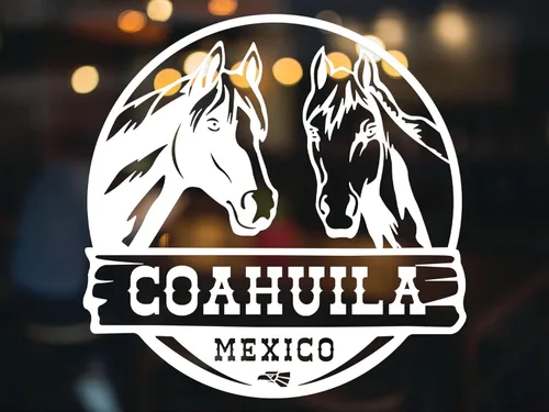 Miniatura 10 de Adhesivo de Veracruz México para Trocas De Rancho Calcomania para Autos México, calcomanías para camiones Diseño Ranchero con Caballos Personalizada