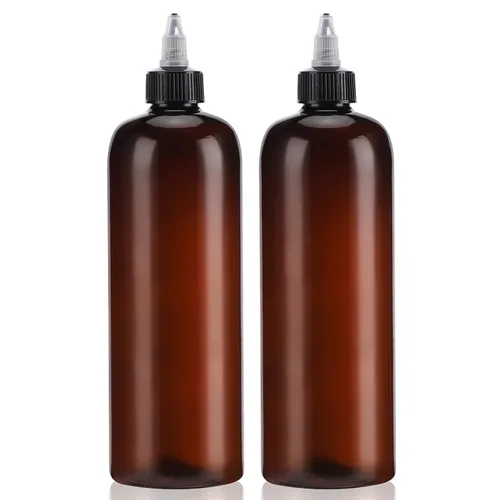 Miniatura 10 de Segbeauty Botellas de tinte para el cabello de 16.9 onzas, 2 botellas aplicadoras de color de cabello medidas recargables de 16.9 fl oz, botella