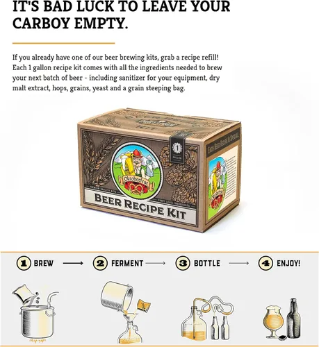 Miniatura 5 de Kit de Recetas Craft A Brew - Reposición de Oktoberfest Ale - 1 Galón - Ingredientes para Elaborar Cerveza en Casa