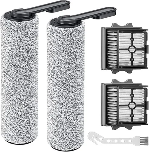 Miniatura 2 de Juego de aspiradora inalámbrica en seco y húmedo, rodillo de cepillo de repuesto y accesorios de filtro HEPA, compatible con Tineco Floor ONE S5 2