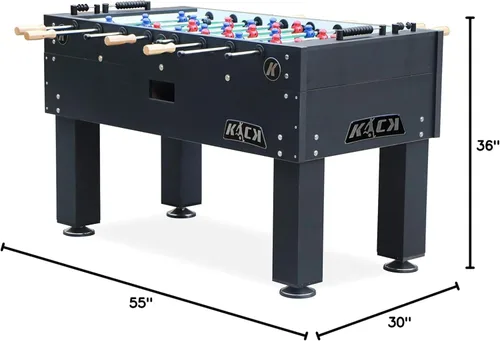 Miniatura 3 de KICK Titan - Mesa de futbolín para torneo de 55" Negro