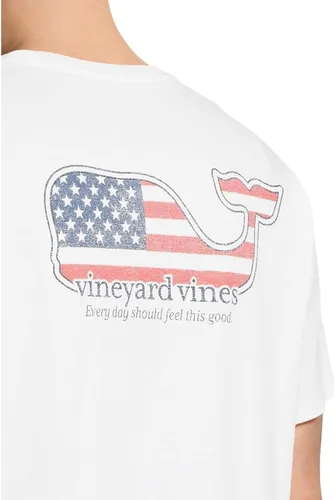 Miniatura 4 de vineyard vines Camiseta de manga corta V V Americana Whale Pocket para hombre